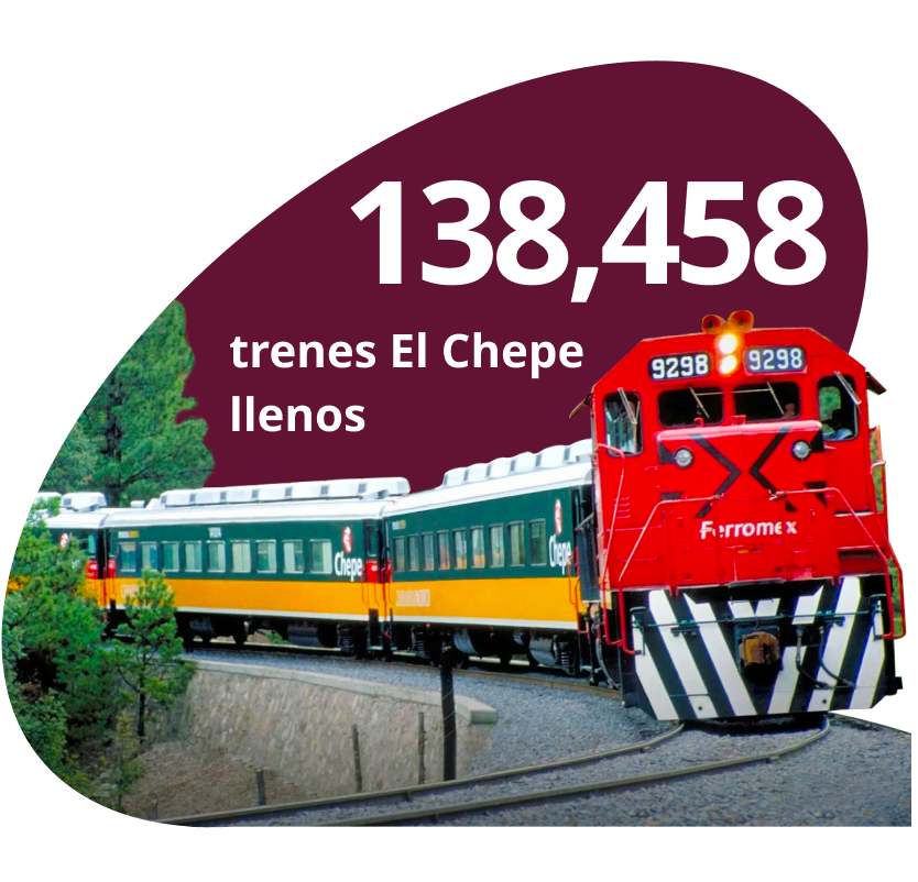 138,458 Trenes El Chepe