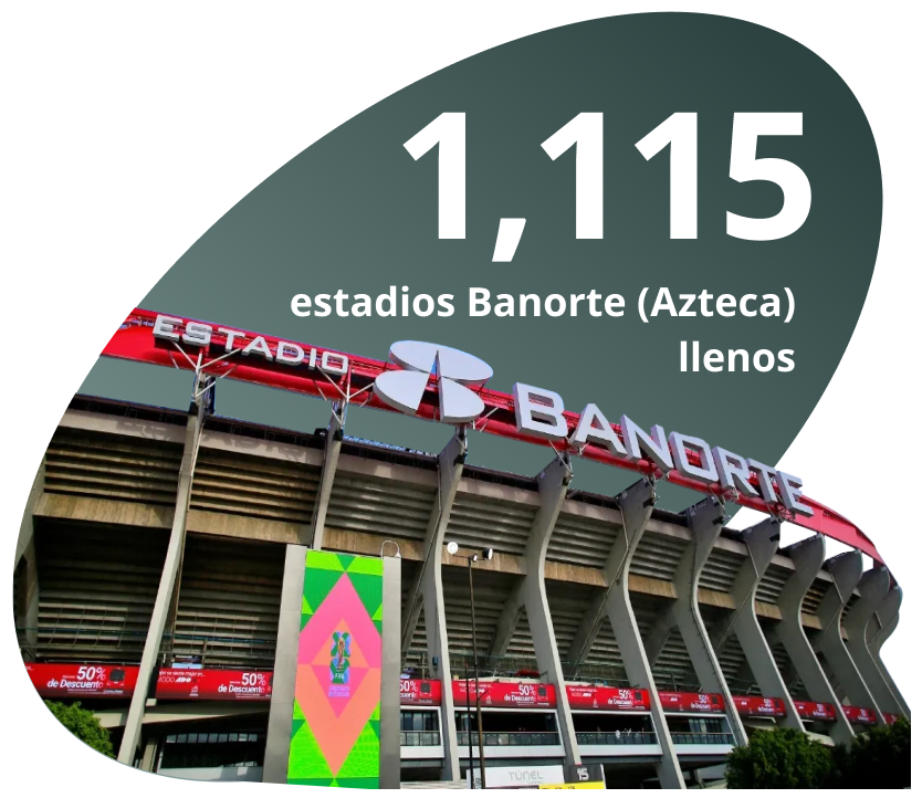 1115 estadios banorte (Azteca)